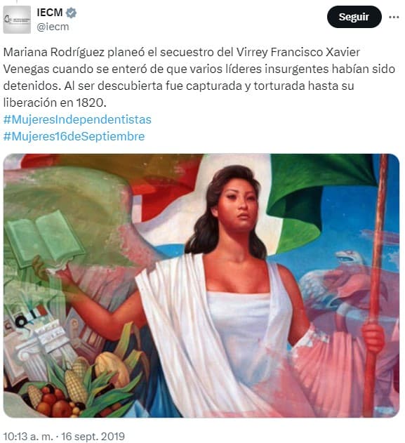 mariana rodriguez del toro mujeres independencia mexico