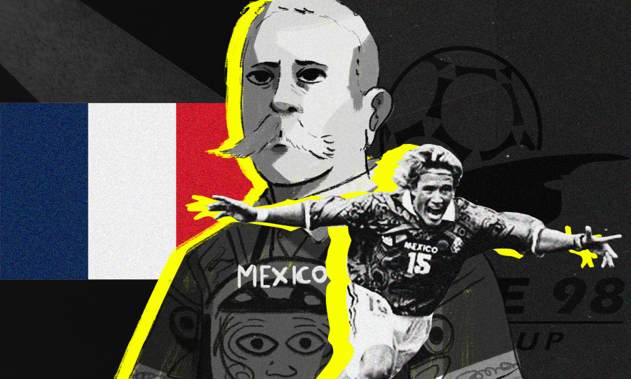 mundial francia 98 porfirio diaz seleccion mexico