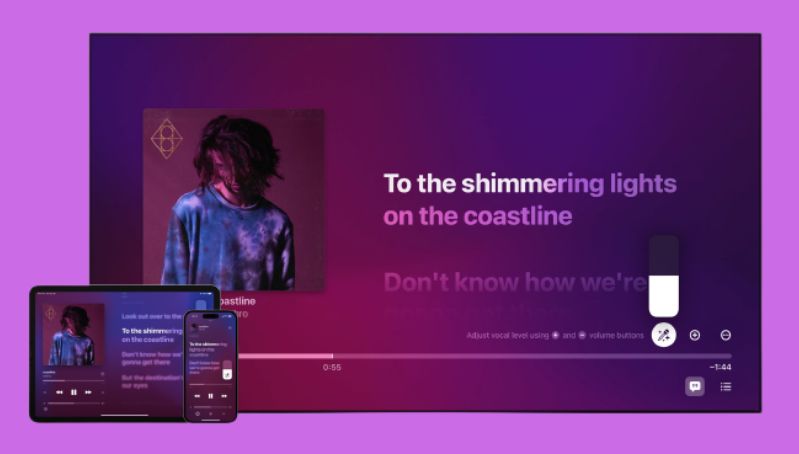 karaoke en apple music
