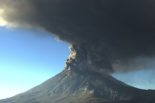 que hacer caida de ceniza volcanica popocatepetl