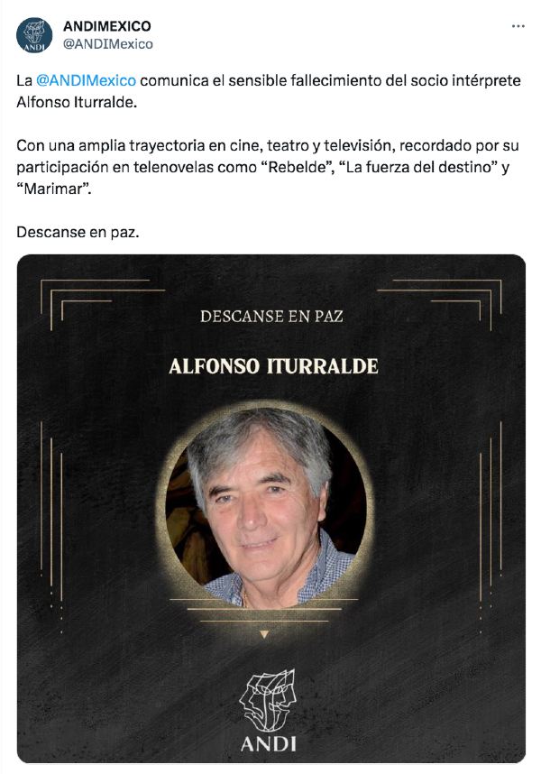 muere actor alfonso iturralde