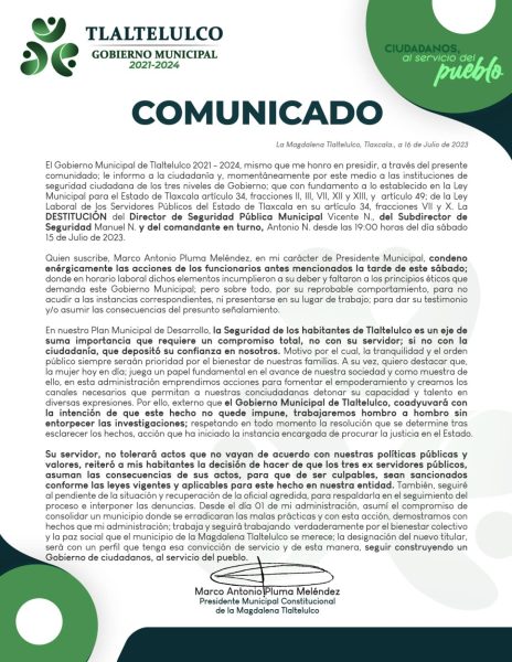 municipio Tlaltelulco agresión policía