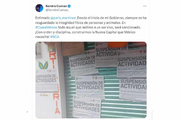 suspenden actividades tortilleria periodista golpeado sandra cuevas