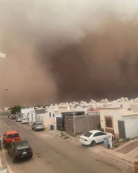 tormenta de arena guaymas sonora