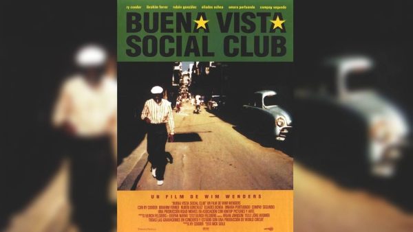 Cartel de la película Buena Vista Social Club, de Win Wenders.