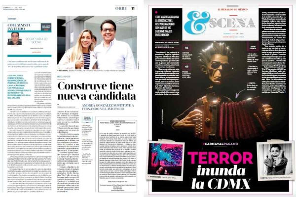 Página 11 y 12 de El Heraldo de México