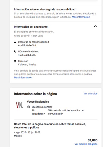  Al menos ocho portales y fanpage en Facebook, además de 10 comunicadores y operadores de la UAS en Sinaloa difunden desinformación política. 