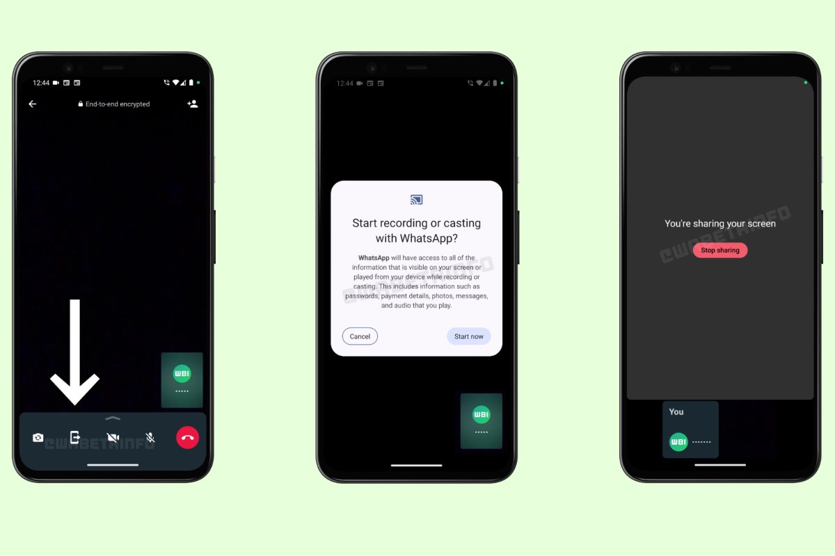 cómo compartir pantalla whatsapp