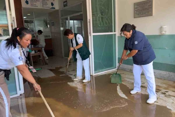 inundación IMSS Zongolica