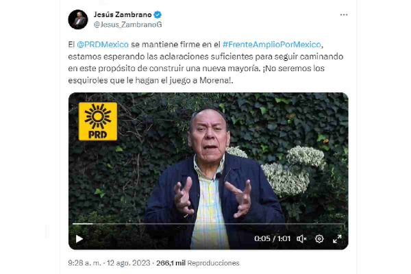 jesus zambrano PRD