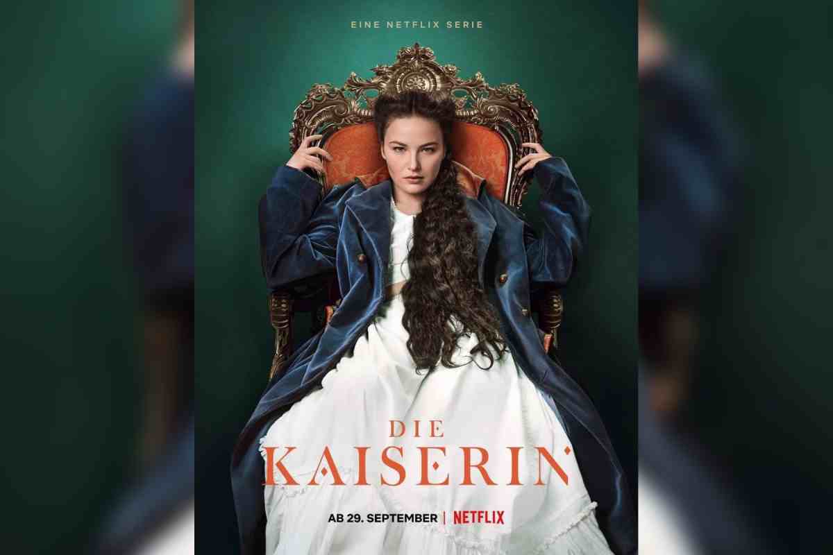 Cartel de la serie que cuenta la vida de la Emperatriz Sissi.