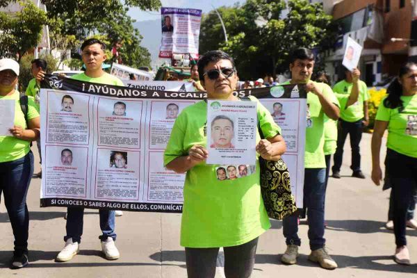 Colectivos de familiares de personas desaparecidas marcharon en el Día Internacional de las Víctimas de Desaparición Forzada