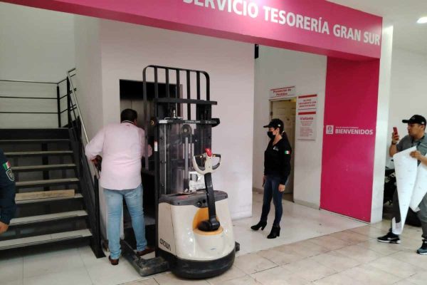 elevador tesoreria gran sur