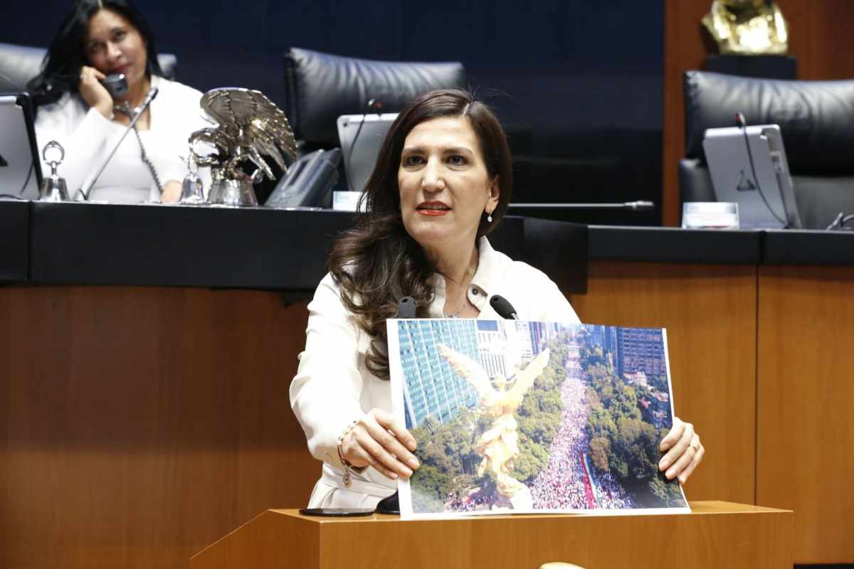 Kenia López Rabadán también levantó la mano en el PAN para buscar la candidatura por le Jefatura de Gobierno en CDMX