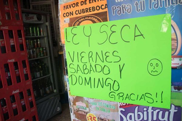 ley seca septiembre CDMX