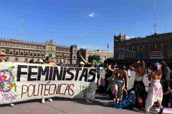 Marcha por el aborto legal y seguro en CDMX