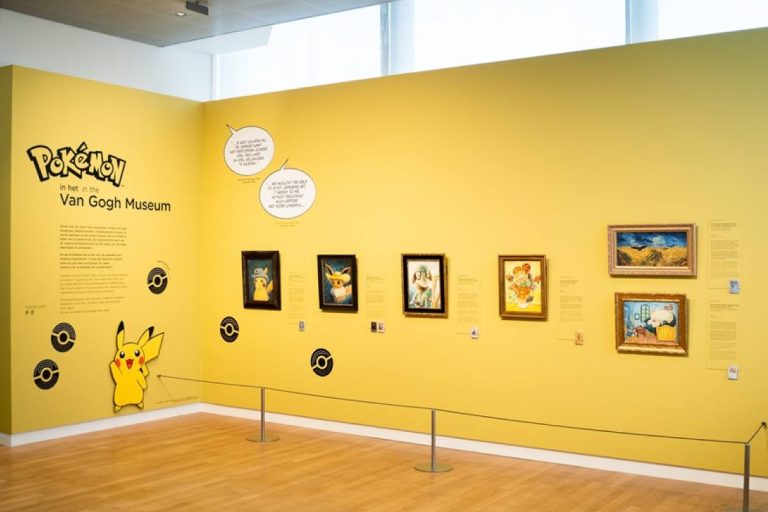 Pikachu llega al Museo de Van Gogh en una colaboración donde Pokémon te enseña sobre el arte