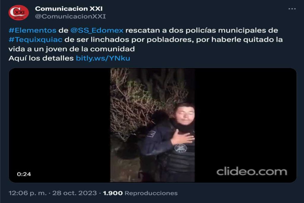 Video de policías acusados por asesinato de un joven es de Edomex, no de Guerrero