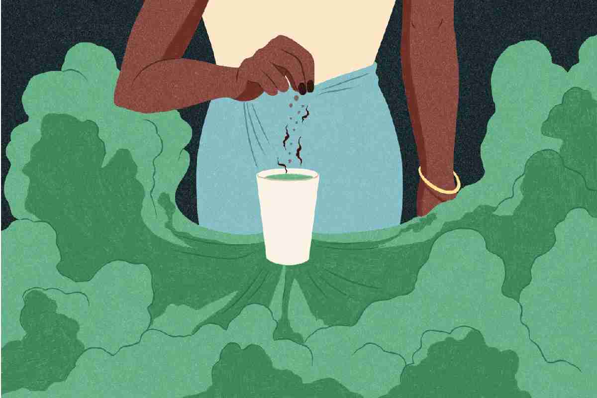 Ilustración sobre el caso de Rasha, una joven que ingresó al Hospital de Referencia de Bangui, en Africa Subsahariana, con complicaciones relacionadas con el aborto que podrían poner en peligro su vida.