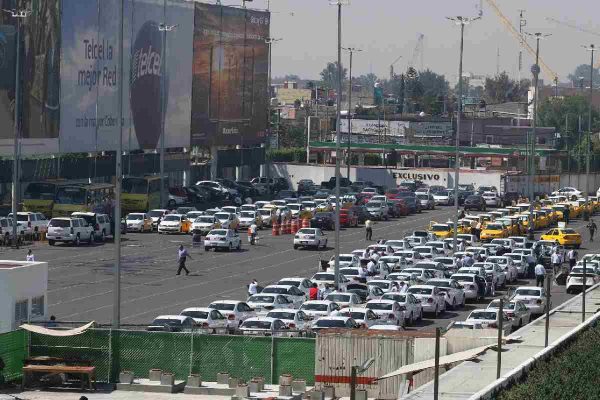 taxistas aicm