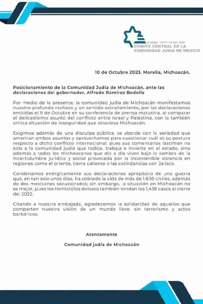 comunicad judia michoacan