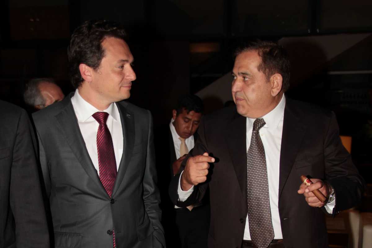 Emilio Lozoya, exdirector de Petróleos Mexicanos (Pemex) y el empresario Alonso Ancira.