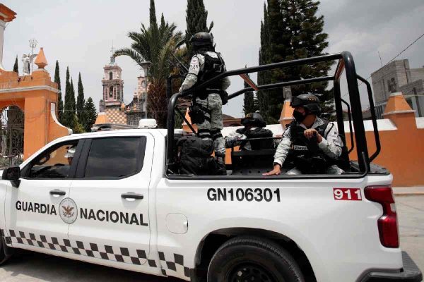 Guardia Nacional en Puebla