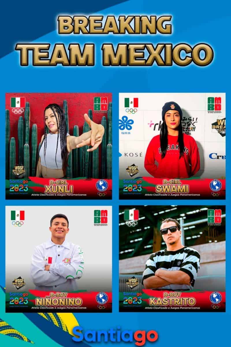 representantes méxico breaking juegos panamericanos 2023