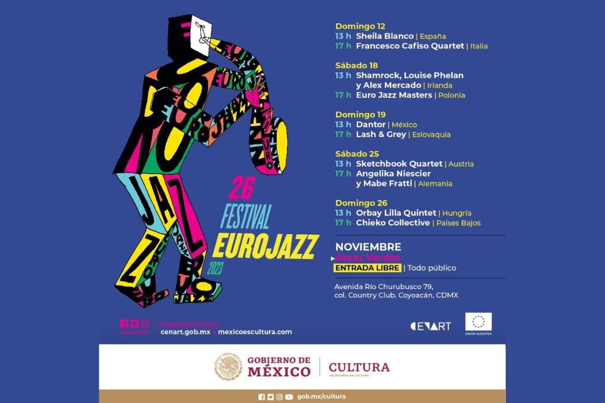 eurojazz 2023 cartelera