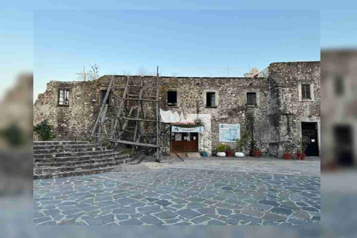 Convento del siglo XVI en Yautepec, Morelos.