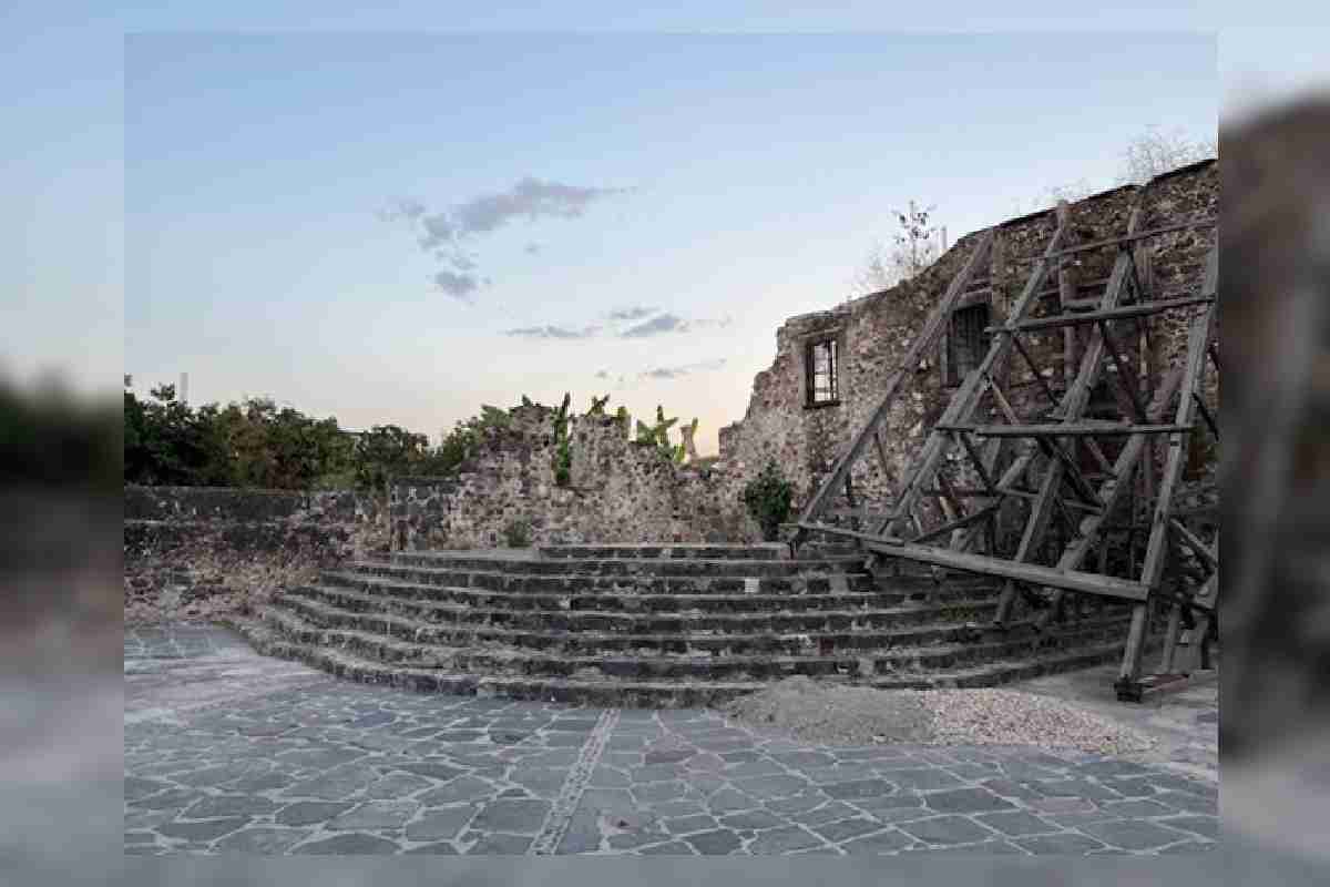 Convento del siglo XVI en Yautepec, Morelos.