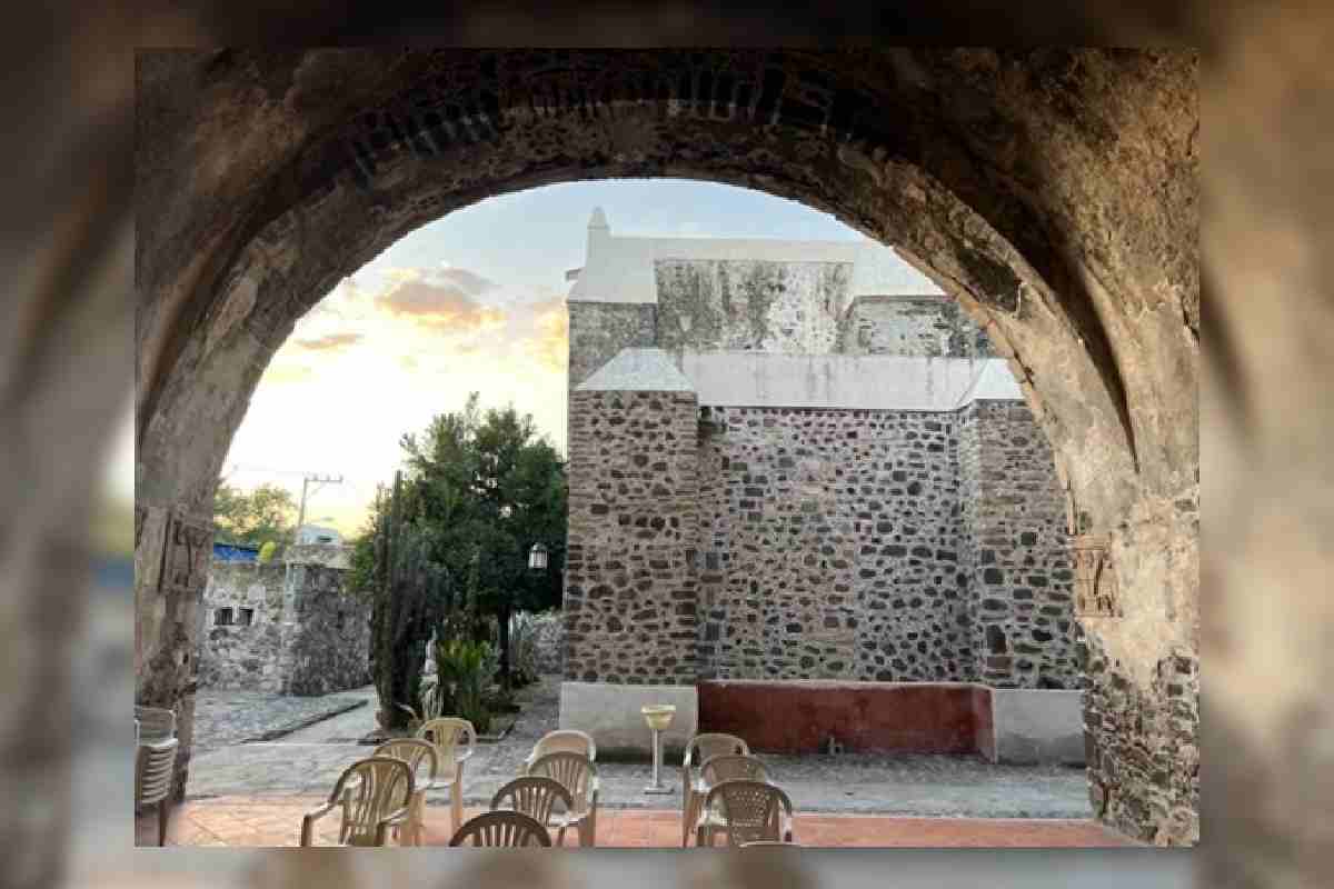 Capilla del Convento del siglo XVI en Yautepec, Morelos.