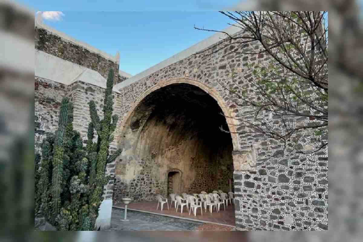 Capilla del Convento del siglo XVI en Yautepec, Morelos.