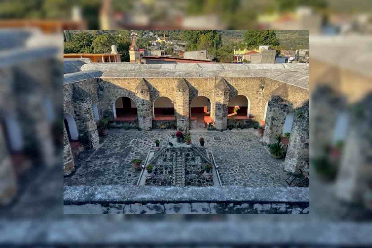 Contrafuertes del Convento de la Purificación en Tlanepantla, Morelos.