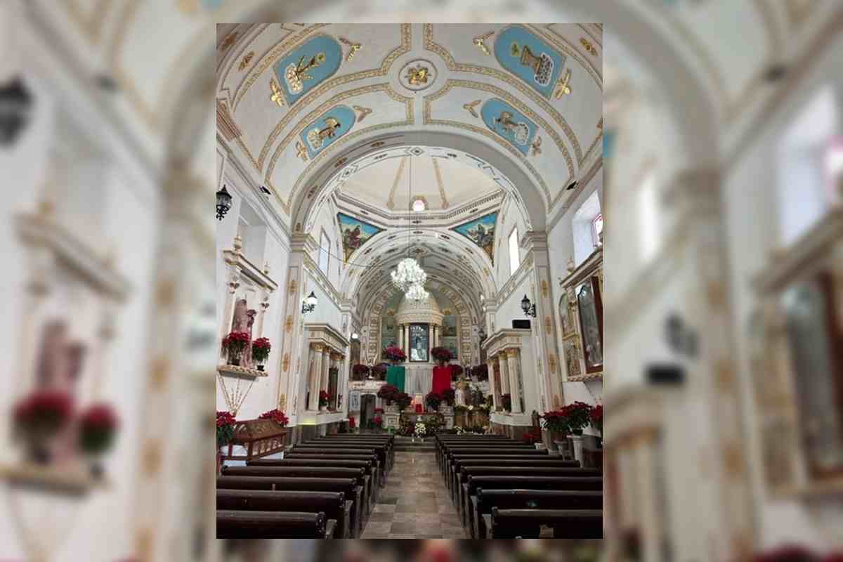 Nave de Convento de la Purificación en Tlanepantla, Morelos.