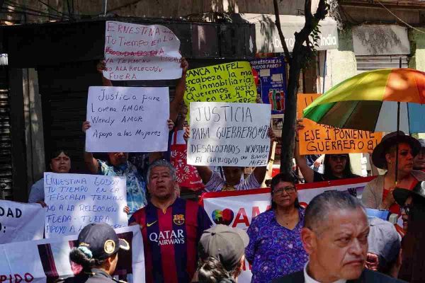 protestas ernestina godoy