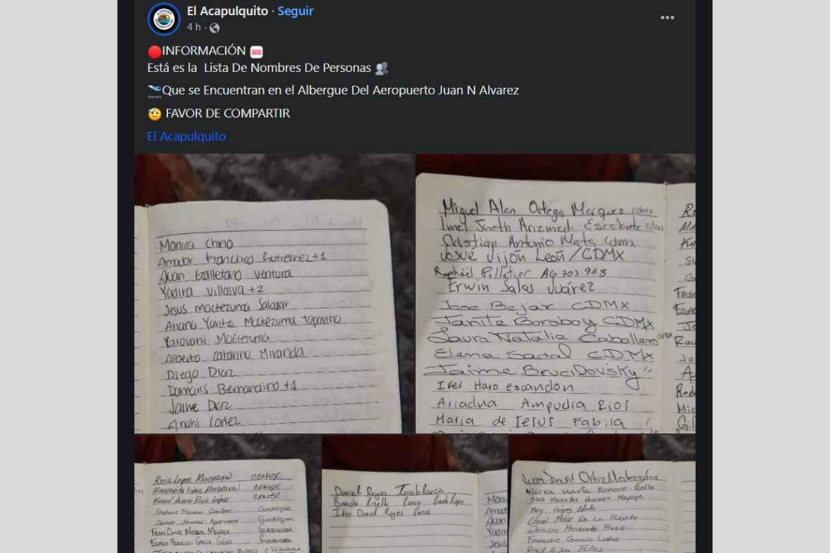 lista nombres acapulco familiares