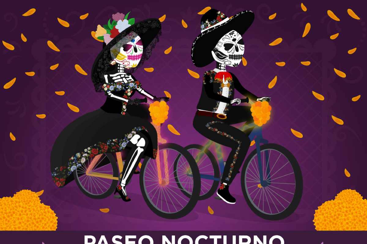paseo nocturno día de muertos