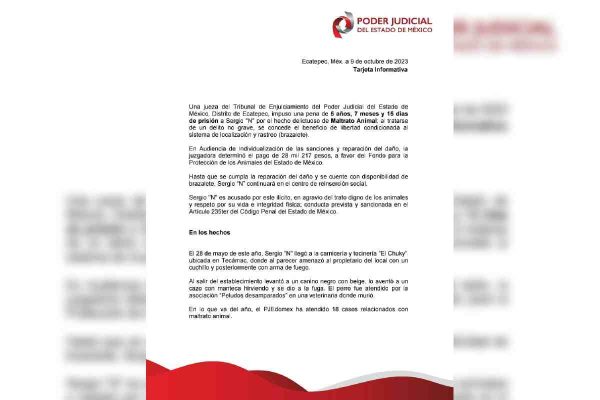 poder judicial edomex perro scooby