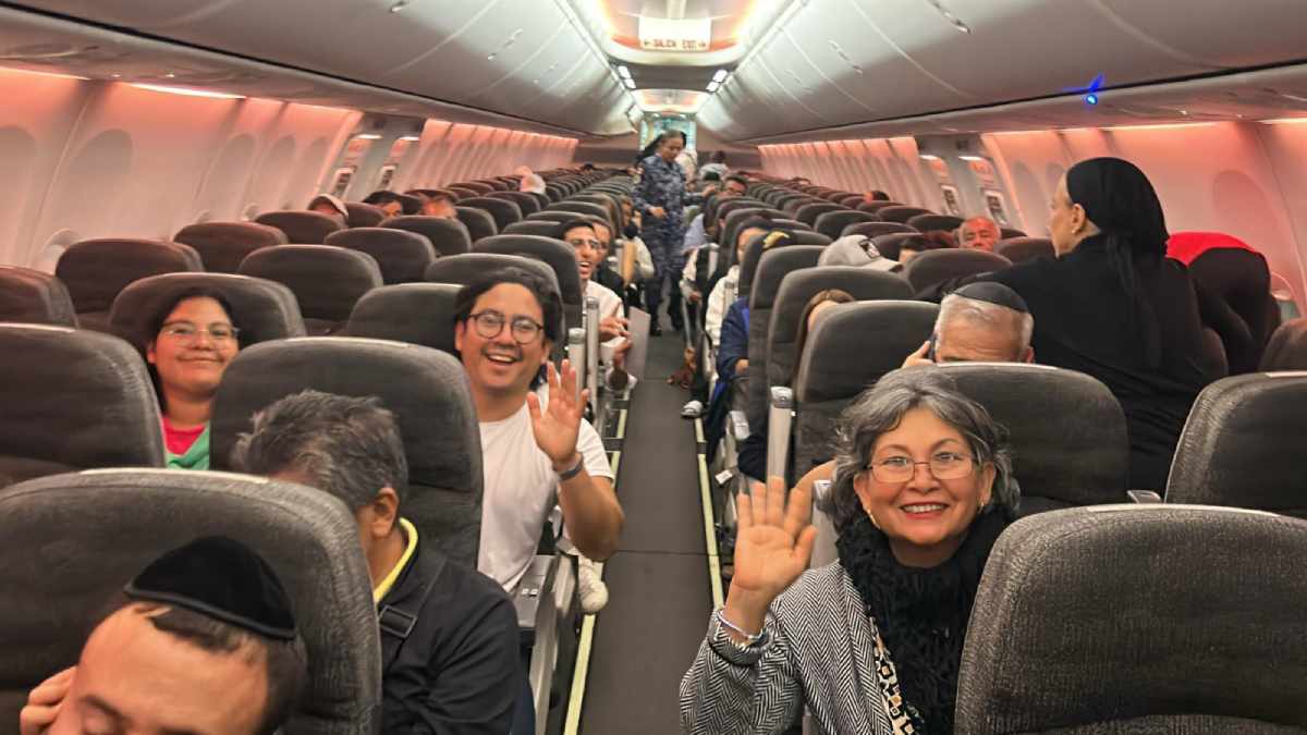 primer vuelo mexico israel