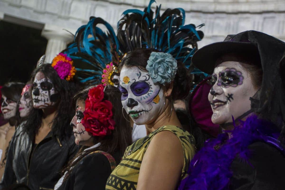 primera Mega Procesión de las Catrinas el 26 de octubre de 2014