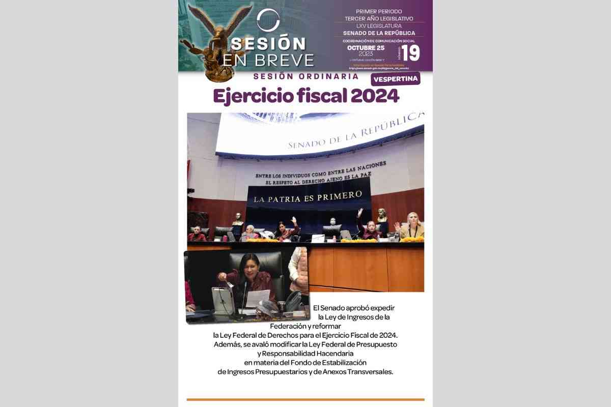 senado ley de ingresos