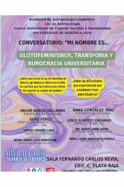 evento estudiantes trans