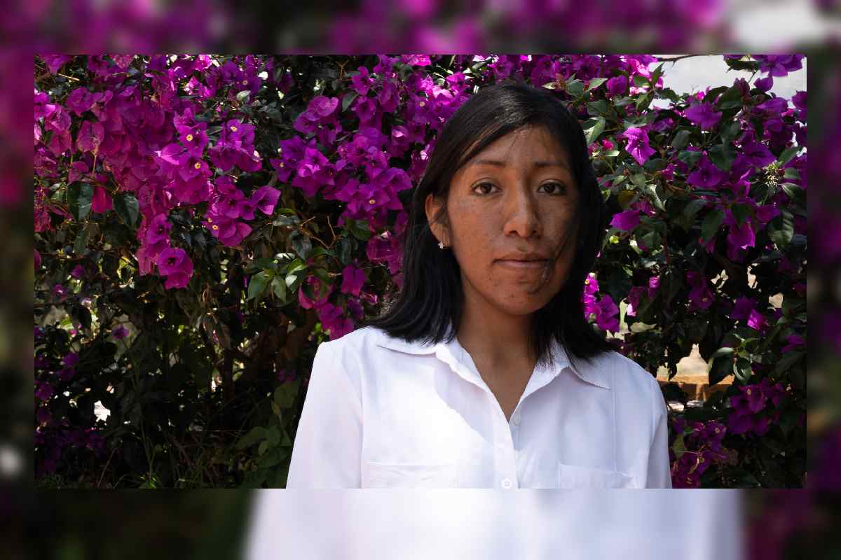 Graciela Cruz López de Guadalupe Monteverde, San Antonio Monteverde, Oaxaca. Defensora del agua.