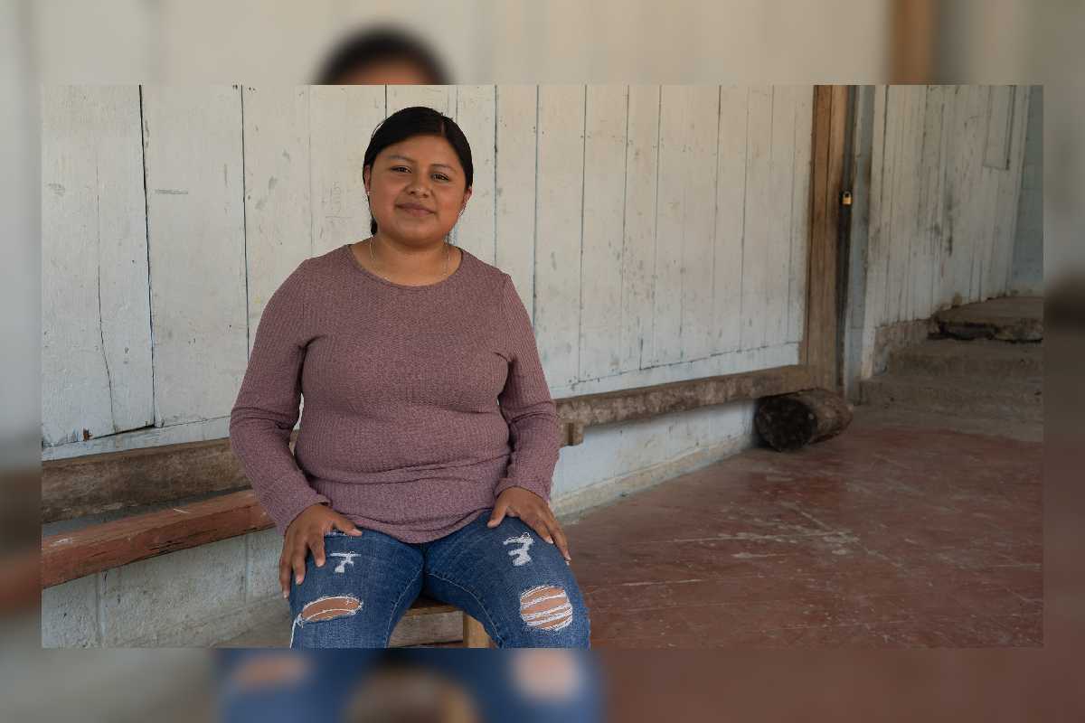 Lidia Claudia López Nopaltecatl de Xochiojca, Zongolica, Veracruz. Defensora del agua.