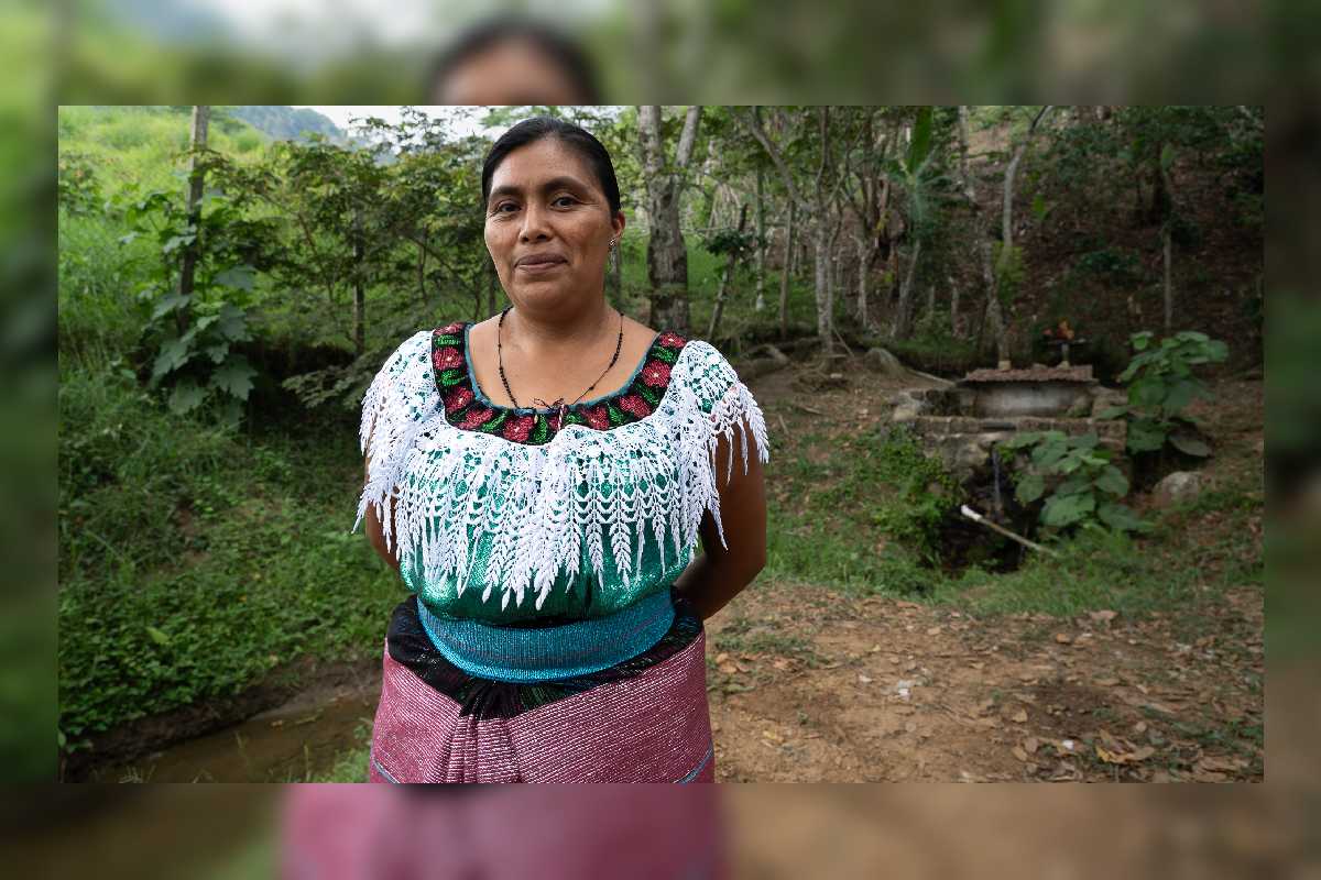 María Luisa Gómez Pérez de La Unión, Sitalá, Chiapas. Defensora del agua.