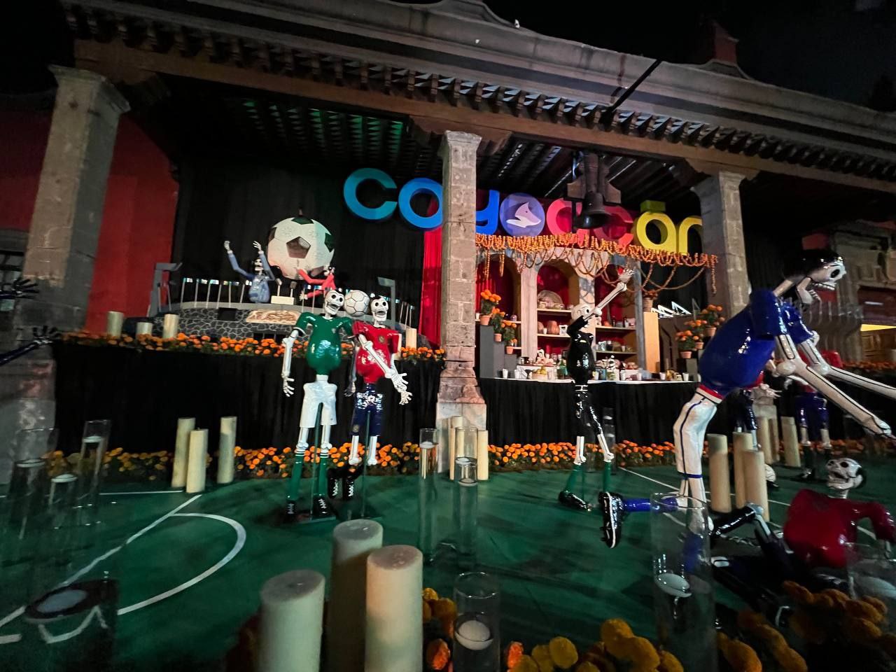 Ofrenda de Coyoacán 2023, en honor a deportistas