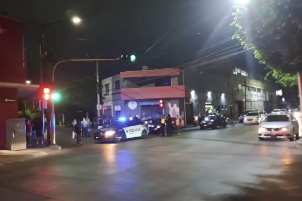 Escena del crimen donde fue asesinado Adolfo Enríquez Vanderkam, activista social