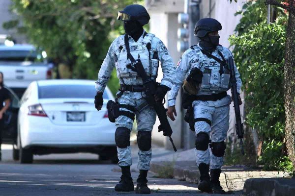 Opertivo de fuerzas de seguridad en Morelos