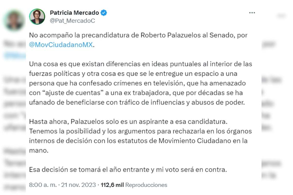 candidatura roberto palazuelos